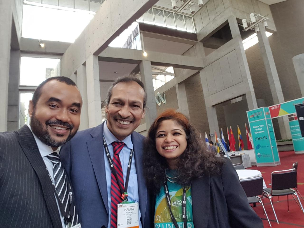 Connecting with peers at ATD 2017